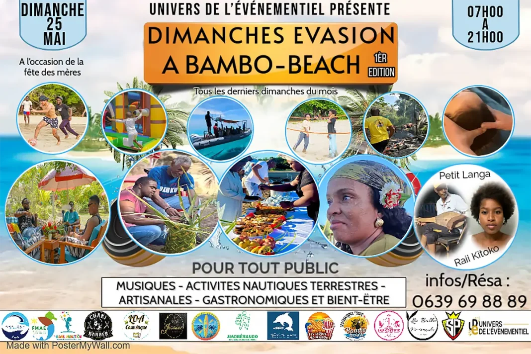 Des animations ce dimanche au restaurant Bambo Beach