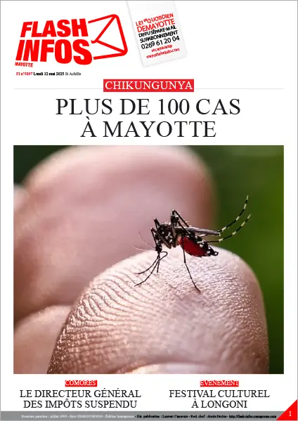 Flash infos Mayotte du Lundi 12 mai 2025