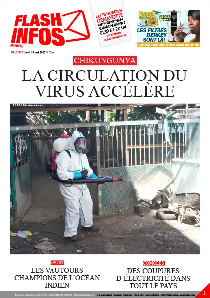 Flash infos Mayotte du Lundi 19 mai 2025