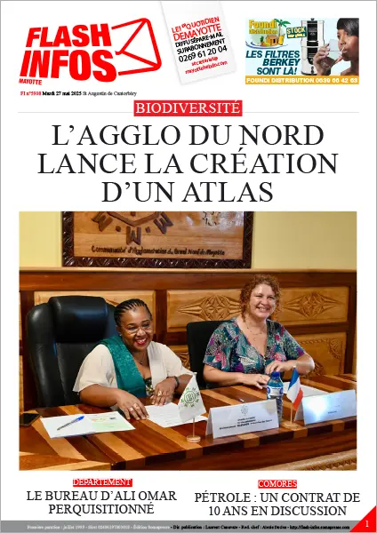 Flash infos Mayotte du Mardi 27 mai 2025