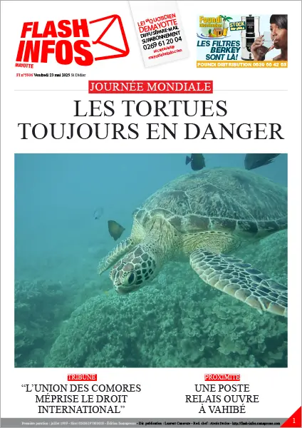Flash infos Mayotte du Vendredi 23 mai 2025