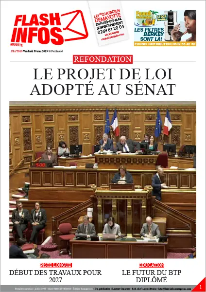 Flash infos Mayotte du Vendredi 30 mai 2025
