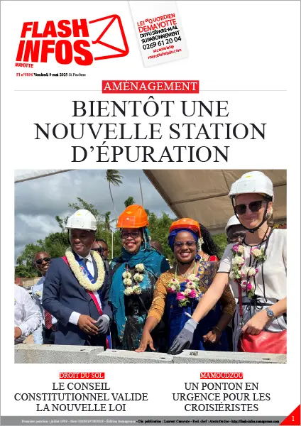 Flash infos Mayotte du Vendredi 9 mai 2025