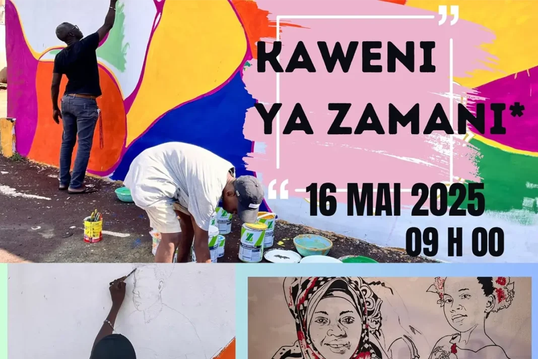 La fresque de Kawéni inaugurée ce vendredi