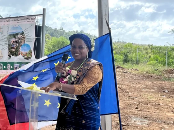Lancement des travaux de la station d’épuration de Mamoudzou Sud