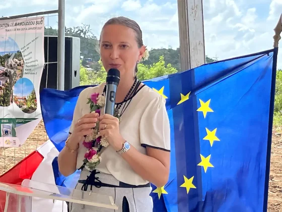 Lancement des travaux de la station d’épuration de Mamoudzou Sud