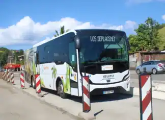 Les premiers voyageurs ont emprunté le Caribus ce lundi 12 mai Les premiers voyageurs ont emprunté le Caribus ce lundi 12 mai