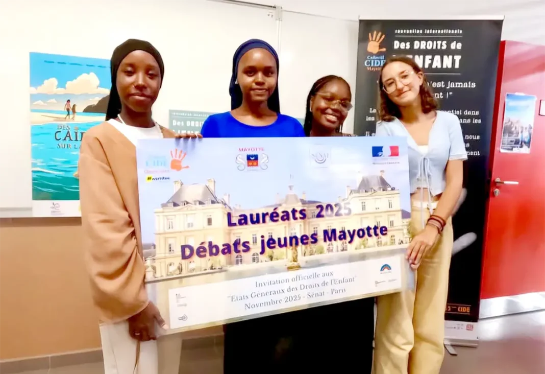 Quatre jeunes représenteront Mayotte au Sénat pour aborder la lutte contre les violences sexistes et sexuelles