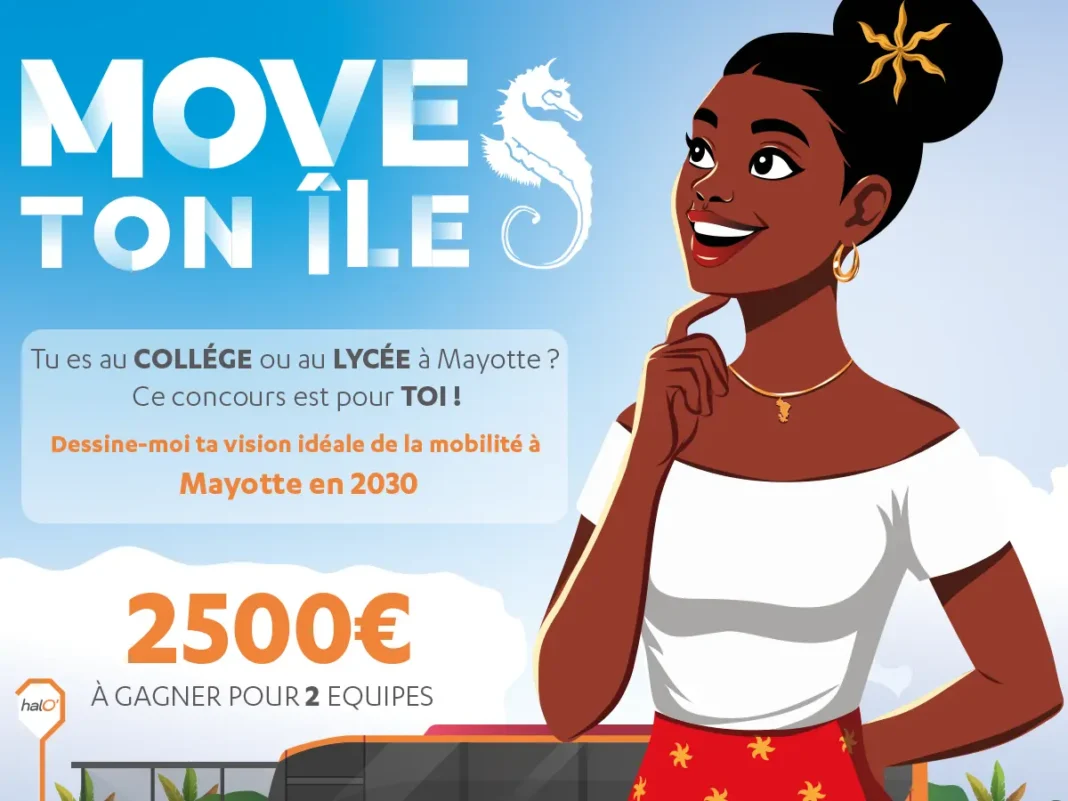 Une vision artistique de la mobilité : les jeunes de Mayotte s’engagent dans le concours halO’ Move