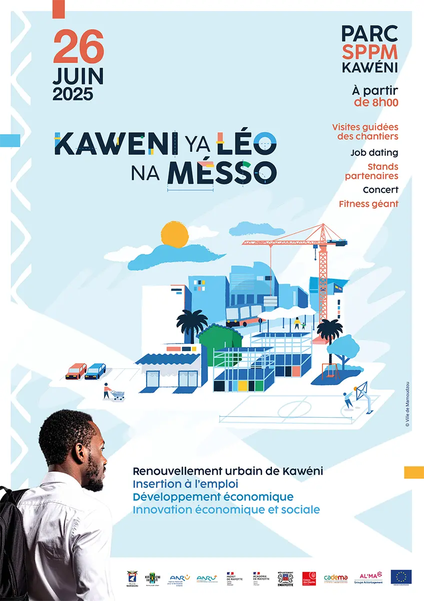 Ce jeudi, une journée pour découvrir le renouvellement urbain de Kawéni