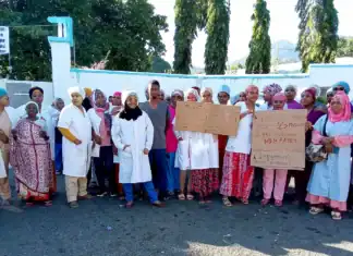 Comores, les contractuels du plus grand hôpital d’Anjouan en grève Comores, les contractuels du plus grand hôpital d’Anjouan en grève