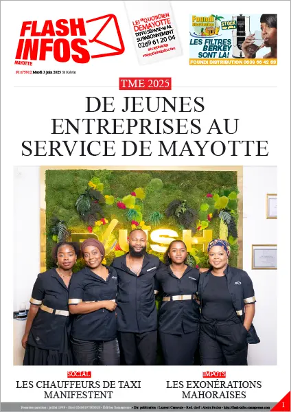 Flash infos Mayotte du Mardi 3 juin 2025