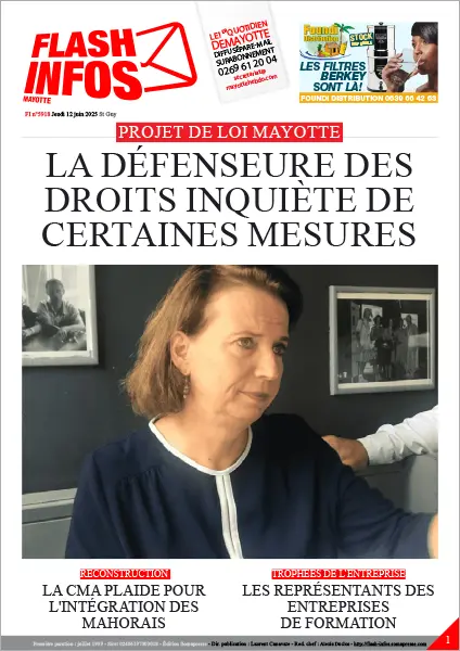Flash infos Mayotte du Jeudi 12 juin 2025