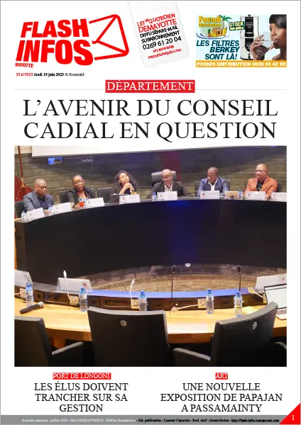 Flash infos Mayotte du Jeudi 19 juin 2025