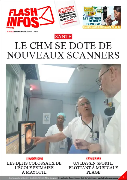 Flash infos Mayotte du Mercredi 18 juin 2025