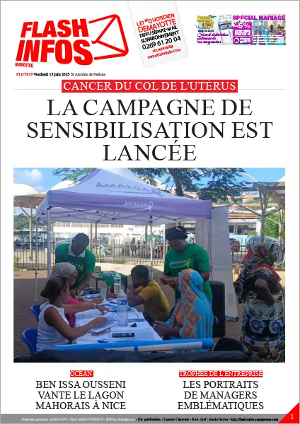 Flash infos Mayotte du Vendredi 13 juin 2025