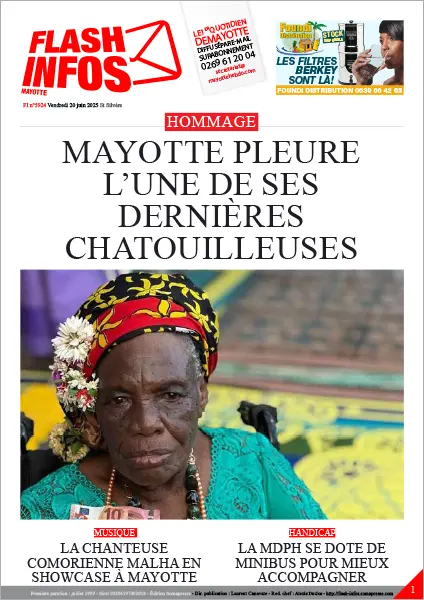 Flash infos Mayotte du Vendredi 20 juin 2025