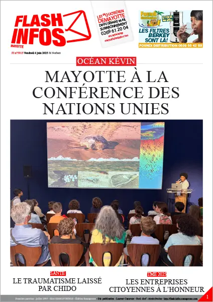 Flash infos Mayotte du Vendredi 6 juin 2025