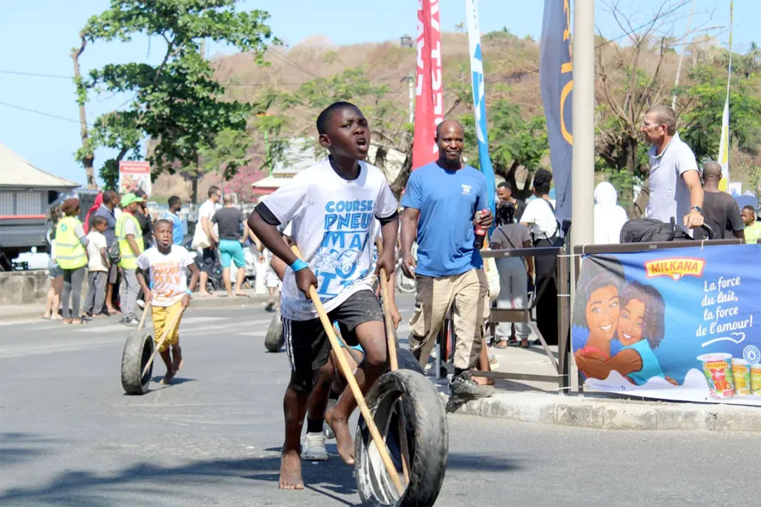 “La course de tous les enfants de Mayotte”, la traditionnelle course de pneus de retour le 29 juin