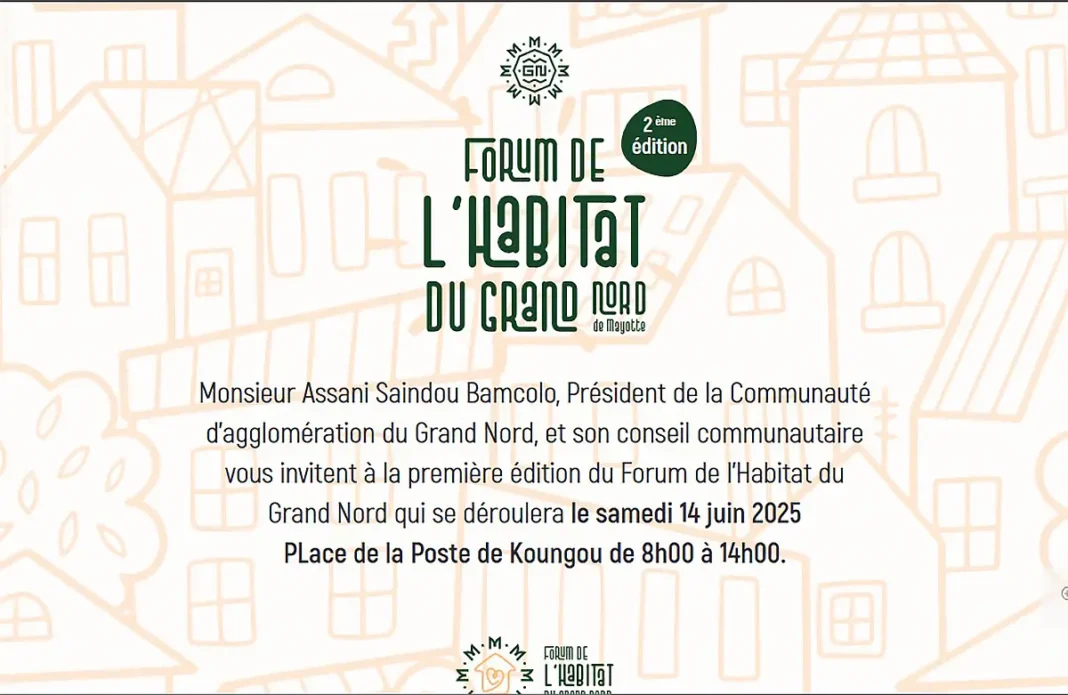 Premier Forum de l’Habitat ce samedi à Koungou