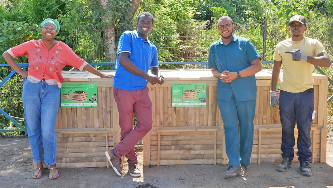 Un site de compostage installé au PER de Coconi
