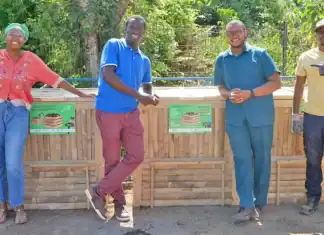 Un site de compostage installé au PER de Coconi Un site de compostage installé au PER de Coconi