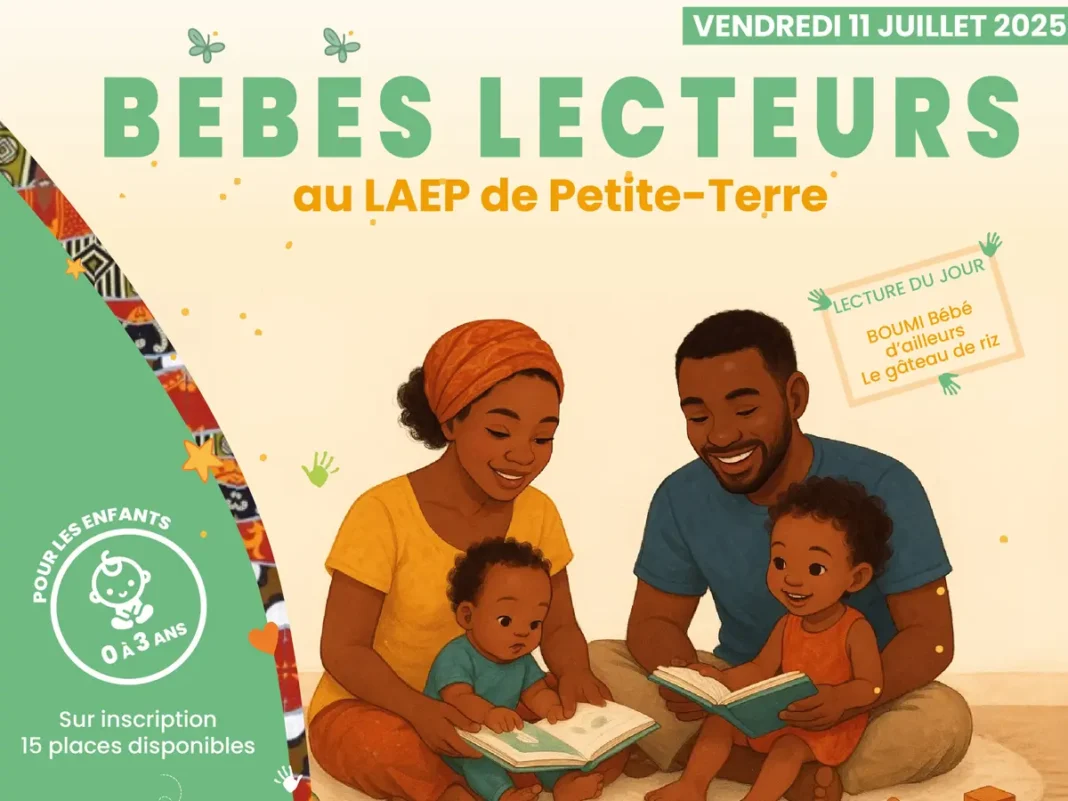 Bébés Lecteurs à Pamandzi ce vendredi 11 juillet