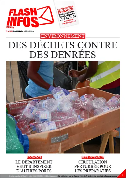 Flash infos Mayotte du Jeudi 10 juillet 2025