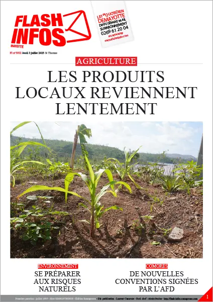 Flash infos Mayotte du Jeudi 3 juillet 2025