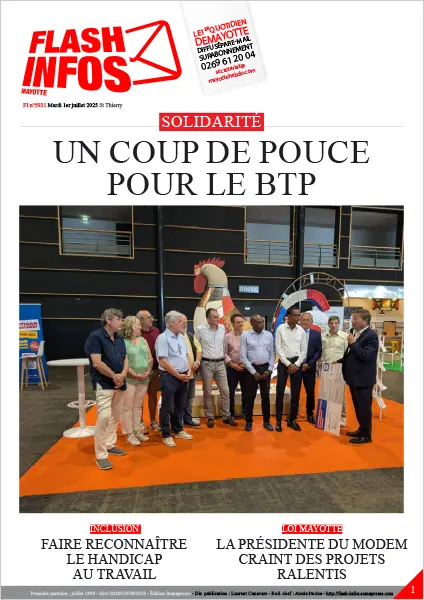 Flash infos Mayotte du Mardi 1er juillet 2025