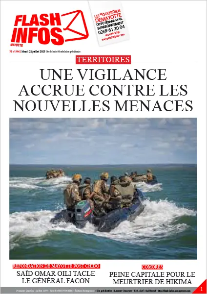 Flash infos Mayotte du Mardi 22 juillet 2025