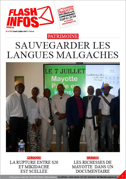Flash infos Mayotte du Mardi 8 juillet 2025