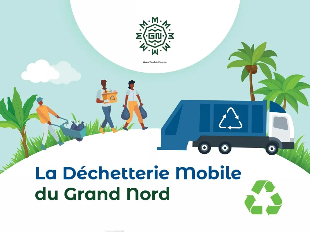 La déchetterie mobile à Koungou ce samedi