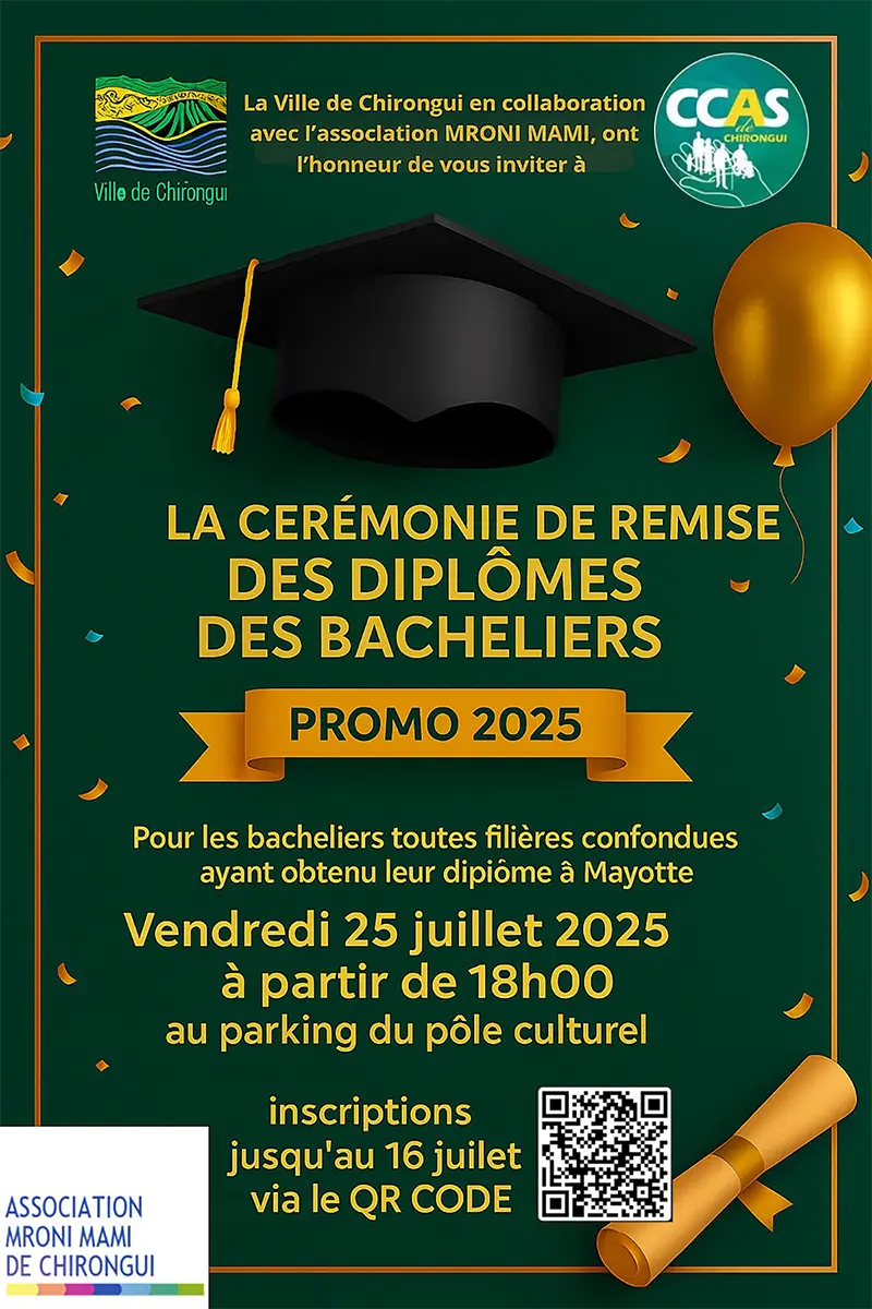 Les bacheliers de Chirongui à l'honneur