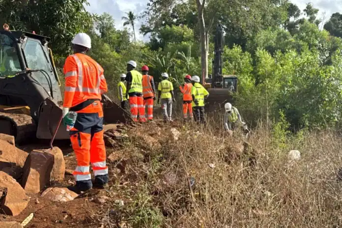 Bandrélé : vaste opération de décasage à Mgnambani Bandrélé : vaste opération de décasage à Mgnambani