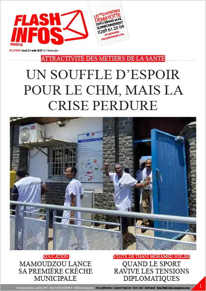 Flash infos Mayotte du Jeudi 21 août 2025