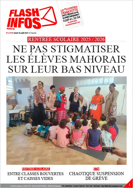 Flash infos Mayotte du Mardi 26 août 2025