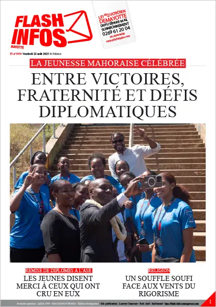 Flash infos Mayotte du Vendredi 22 août 2025