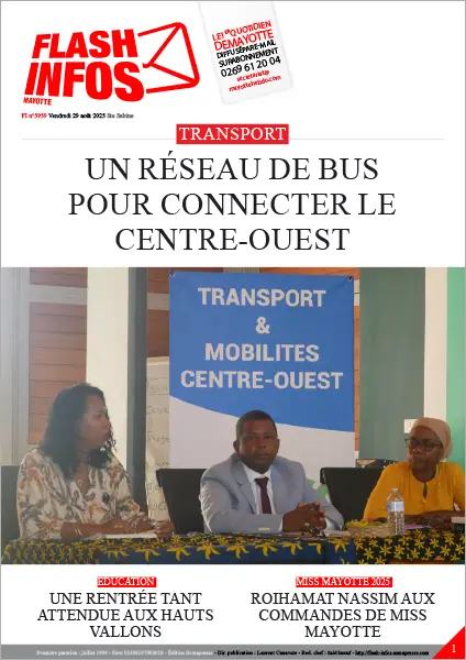 Flash infos Mayotte du Vendredi 29 août 2025