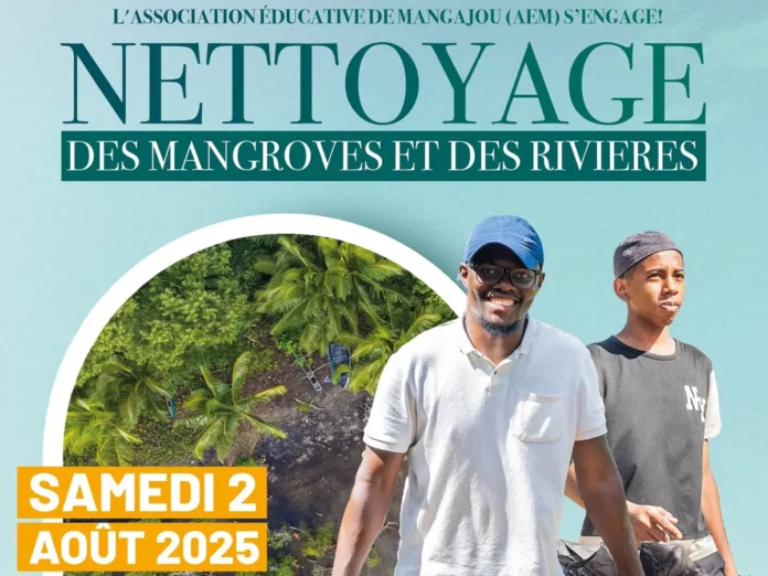 Journée citoyenne de nettoyage des mangroves et rivières à Mangajou