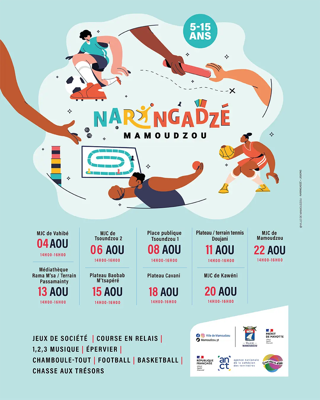 Mamoudzou : le Conseil Municipal des Jeunes lance "Naringadzé", un été d’animations pour les 5-15 ans