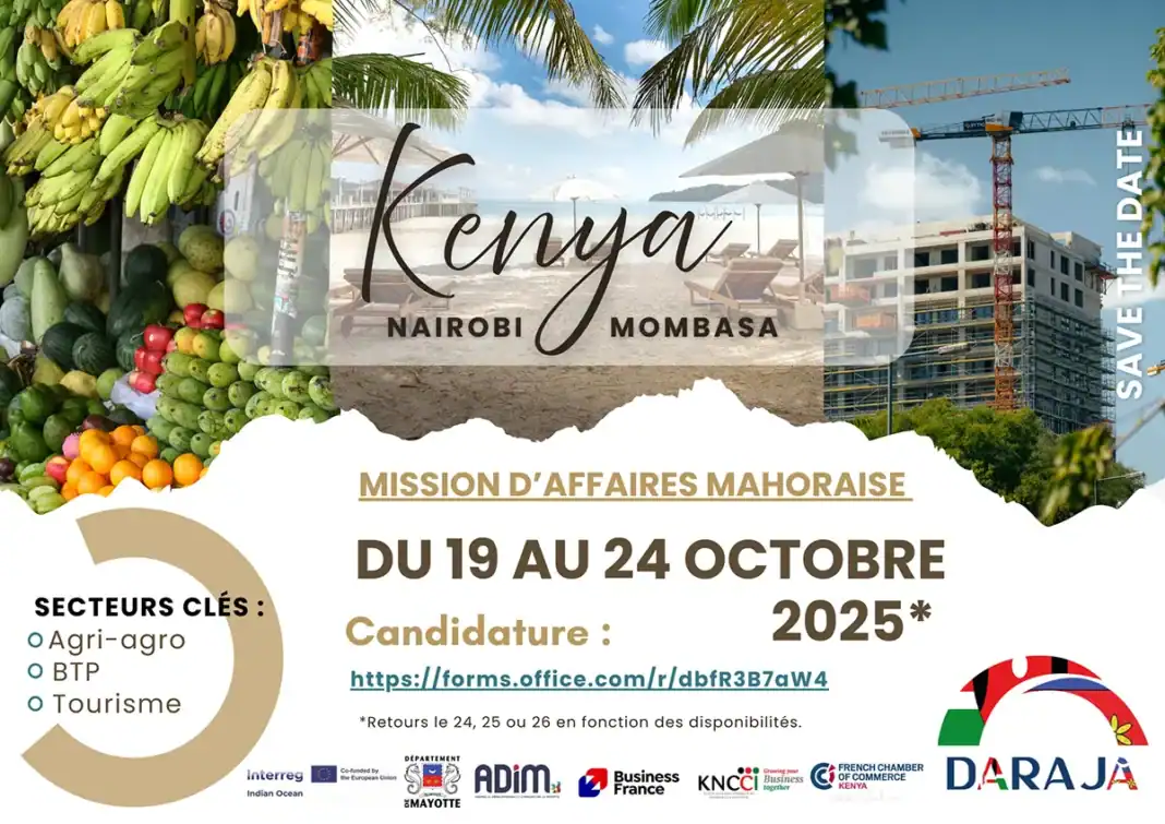 Coopération régionale : une délégation mahoraise en mission économique au Kenya