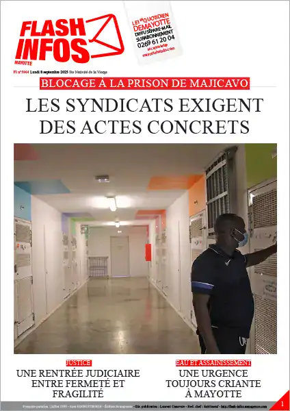 Flash infos Mayotte du Lundi 8 septembre 2025