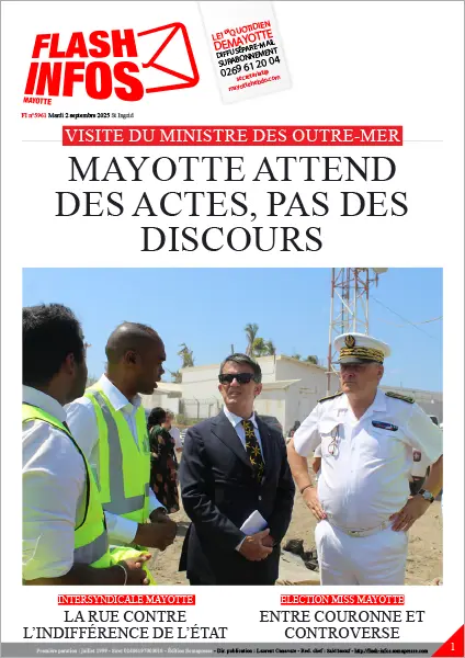 Flash infos Mayotte du Mardi 2 septembre 2025