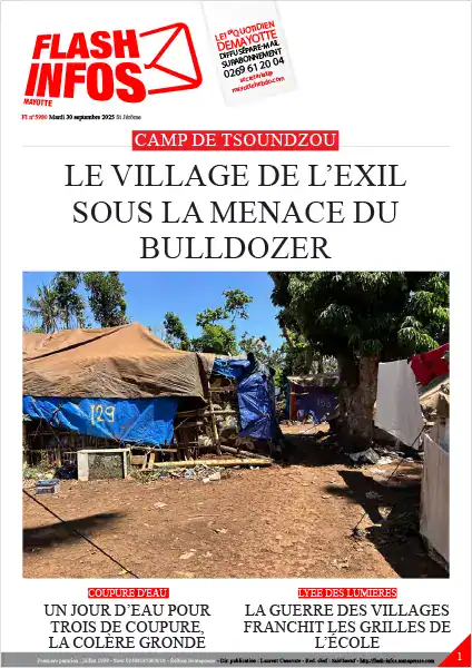 Flash infos Mayotte du Mardi 30 septembre 2025