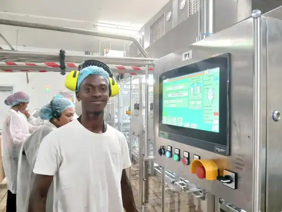 La laiterie de Mayotte robotise sa production avec l’aide de l’Europe