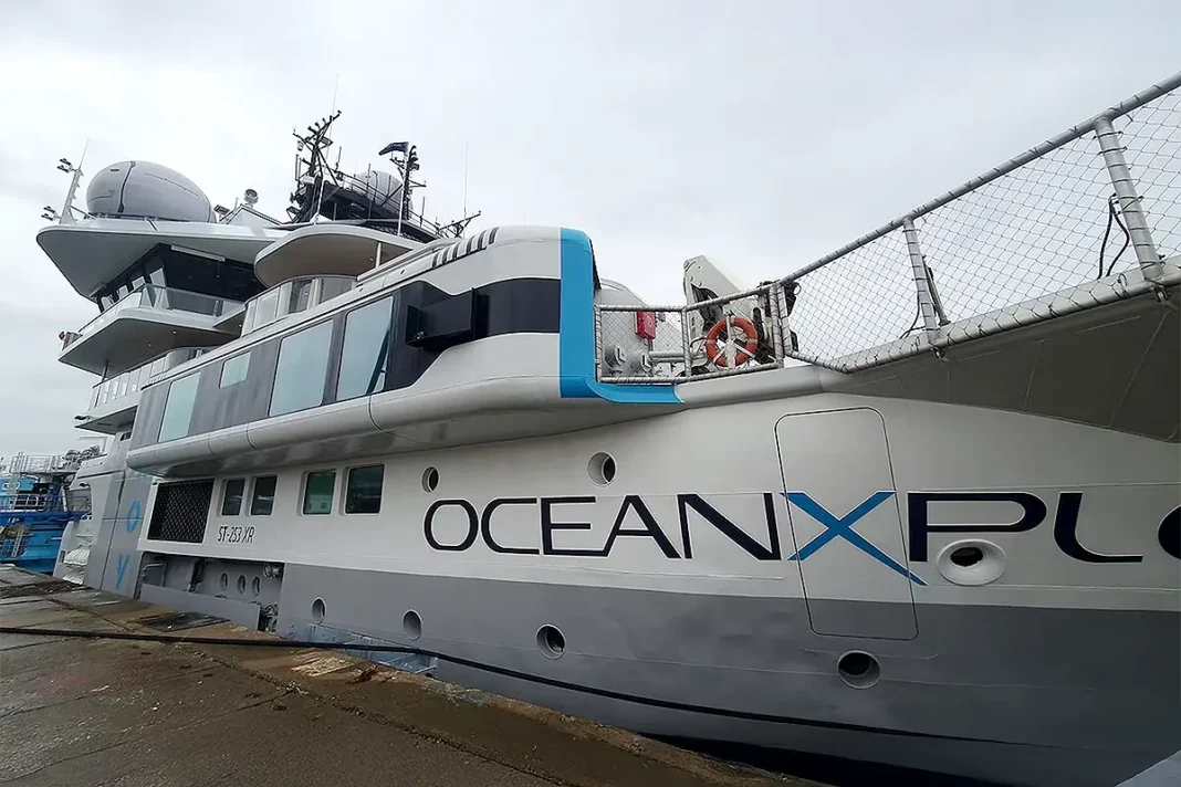 L’OceanXplorer à Mayotte explore les profondeurs du volcan Fani Maoré