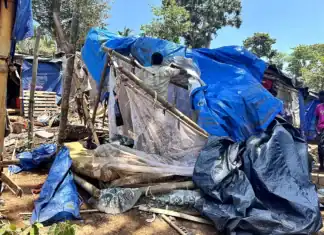 Début d’évacuation du camp de Tsoundzou 2 Début d’évacuation du camp de Tsoundzou 2