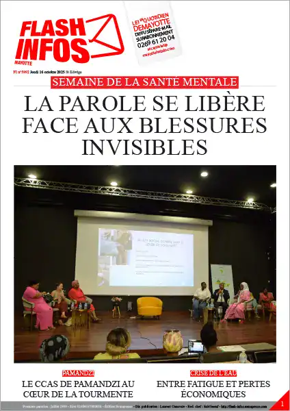 Flash infos Mayotte du Jeudi 16 octobre 2025