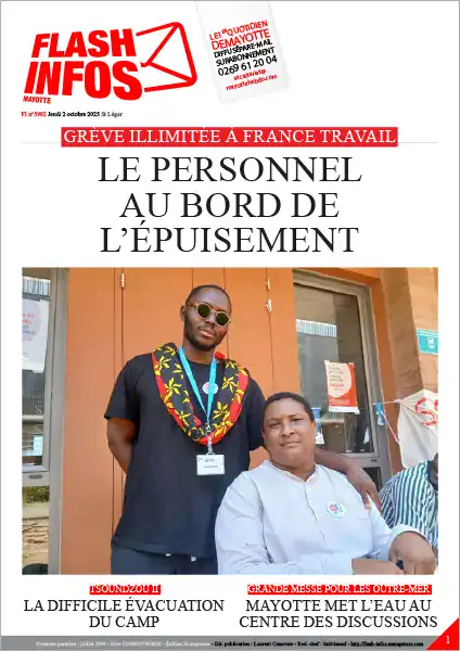 Flash infos Mayotte du Jeudi 2 octobre 2025